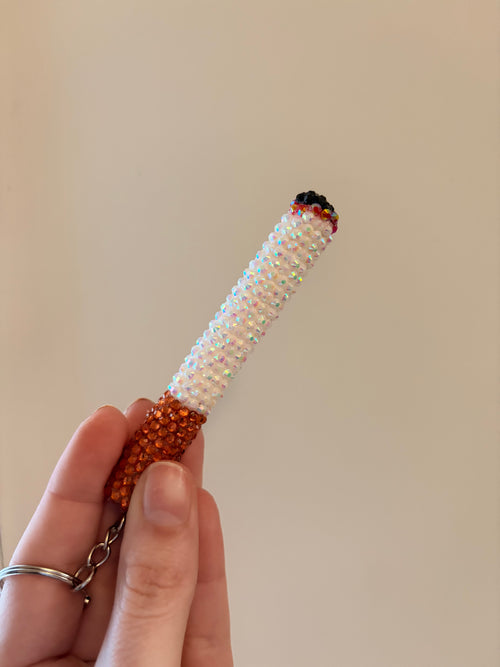 Bedazzled Cigarette Bag Charm